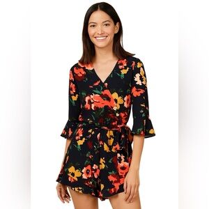 Navy My Story Romper